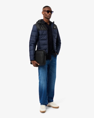 Water-Repellent Quilted Puffed Jacket