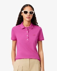 L.12.D Slim Fit Stretch Piqué Polo Shirt
