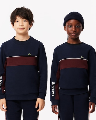 Colour-Block Fleece Sweatshirt