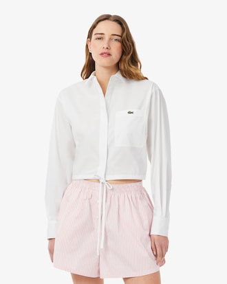 Oversized Adjustable Poplin Shirt