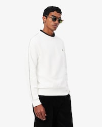 Stripe Band Fleece Sweatshirt