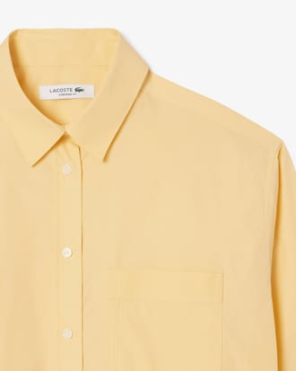 Oversized Cotton Poplin Shirt