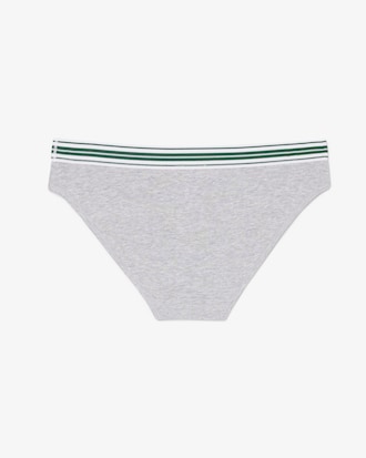 Contrast Waist Stretch Cotton Briefs
