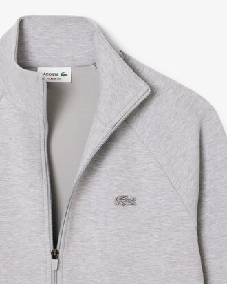 Double Face Jersey Zipped Sweatshirt