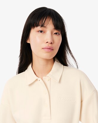 Polo Collar Sweatshirt
