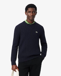 Cable Knit Cotton Sweater