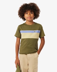 Cotton Colour-Block T-shirt