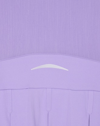 Dual Fabric Pleated Stretch Tennis Dress