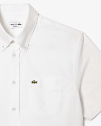 Regular Fit Short Sleeved Oxford Shirt
