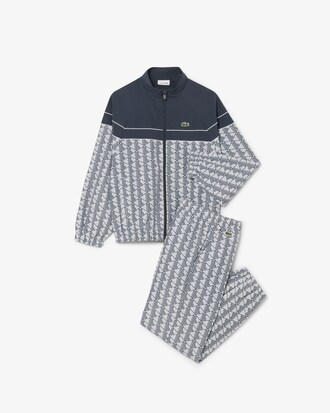 Unisex Monogram Print Tracksuit