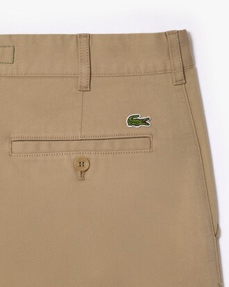 Slim Fit Stretch Cotton Chino Pants