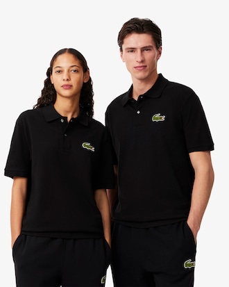 Loose Fit L.12.12 Piqu&eacute; Badge Polo Shirt