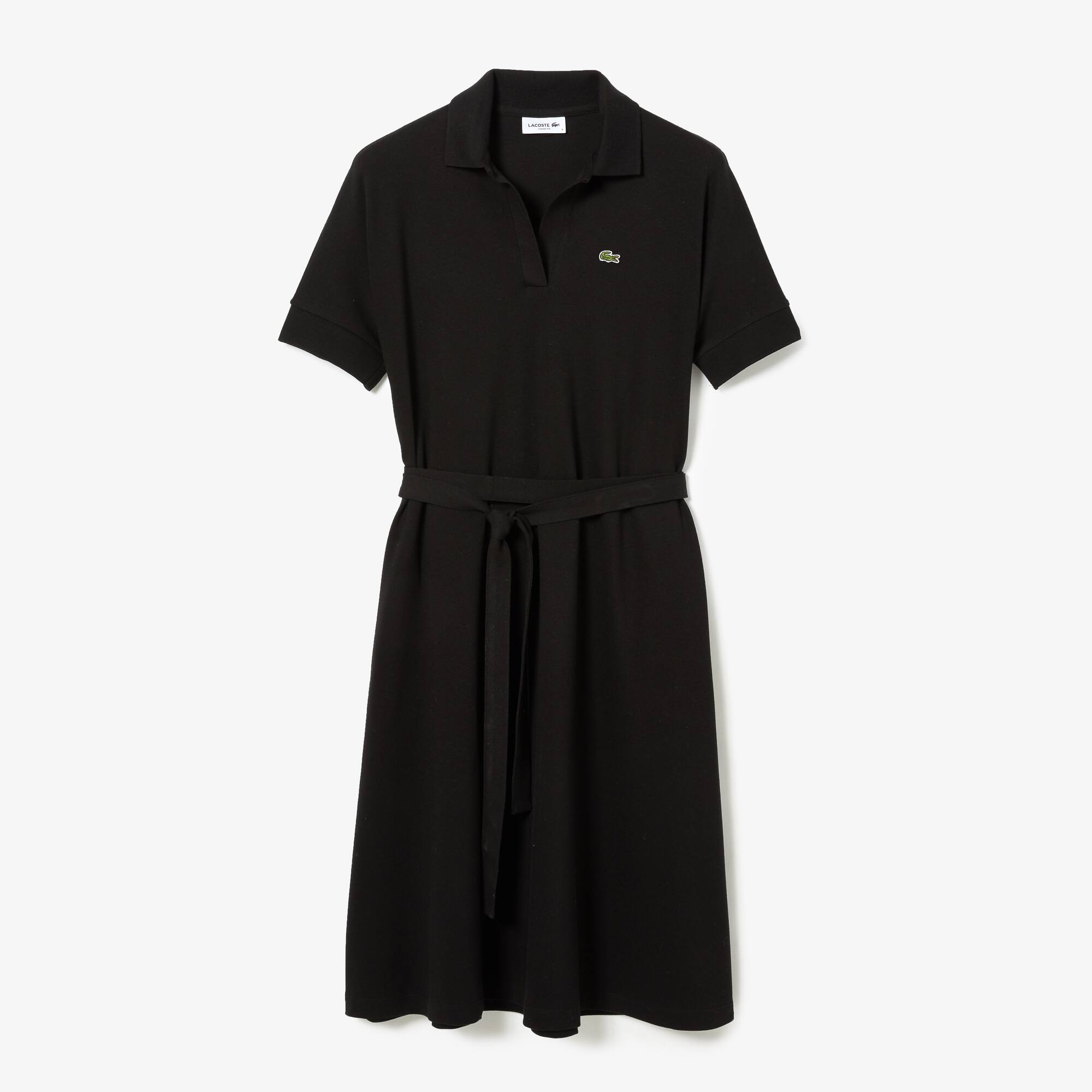 lacoste pique polo dress