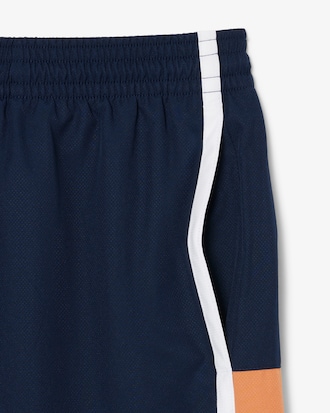 Lightweight Colour-Block Stripe Tennis Shorts