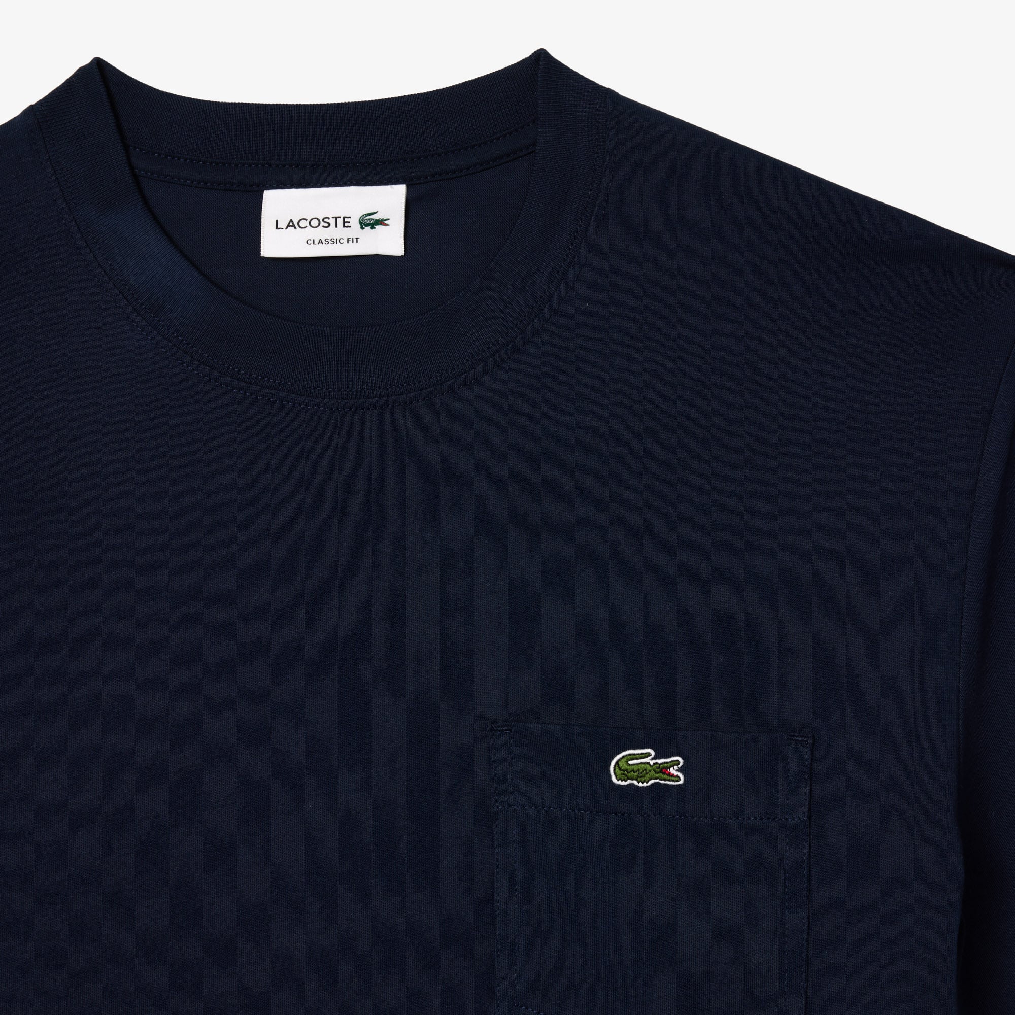 Lacoste｜ (Cotton T-shirt With Breast Pocket (TH2827-166 Cotton T-shirt with Breast Pocket - Men's t-shirts - New In