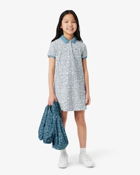 Printed Cotton Polo Dress