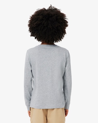 Crocodile Print Fleece Sweatshirt   