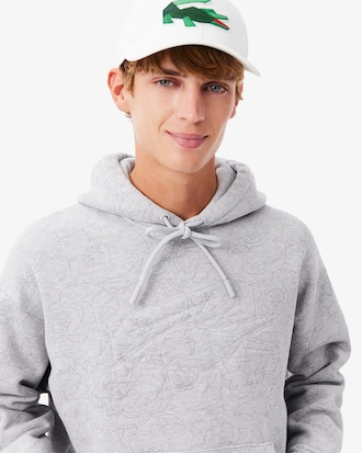 Relaxed Fit Printed Hoodie