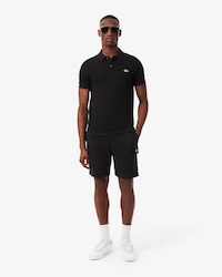 Cotton Fleece Cargo Shorts