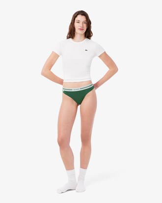 Stretch Cotton String Briefs