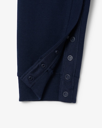 Infants&rsquo; Long Sleeved Piqu&eacute; Bodysuit