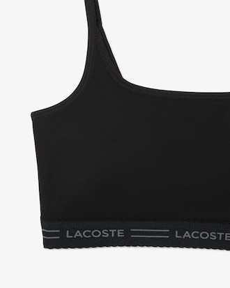 Scallop Band Microfiber Bralette