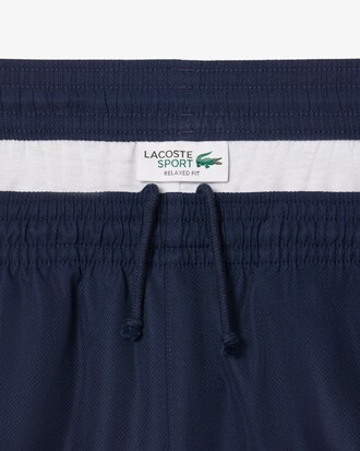 Lightweight Colour-Block Stripe Tennis Shorts