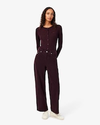 Wide Fit Corduroy Pants