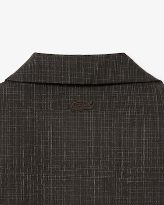 Runway Printed Wool Overshirt