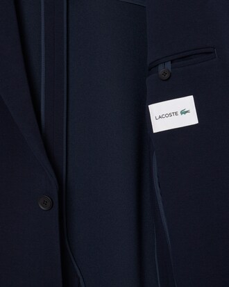 Double-Face Piqué Blazer