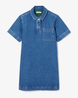 Oversized Cotton Denim Dress