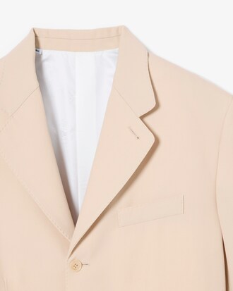 Runway Short Wool Twill Blazer