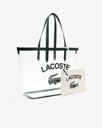 Large Anna Transparent Grained Tote