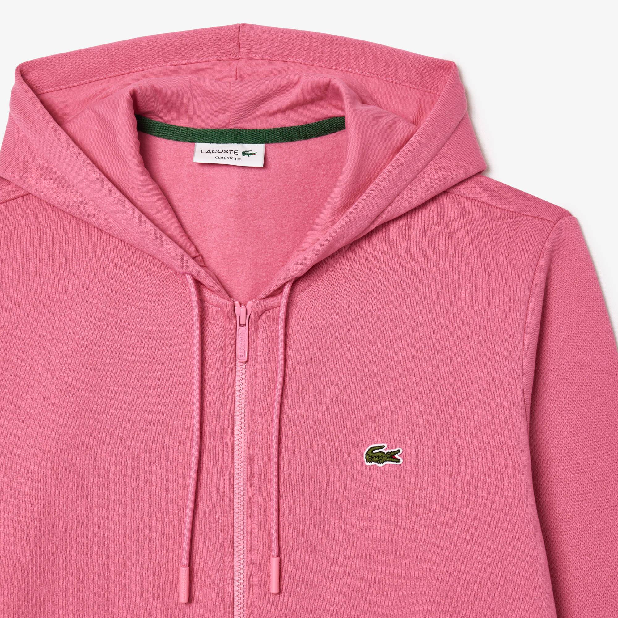 Men's Hoodie in Organic Cotton and Kangaroo Pocket Lacoste UK