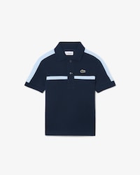 Colour-Block Petit Piqu&eacute; Polo Shirt