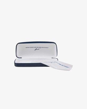 Rubber Line Rectangle Glasses