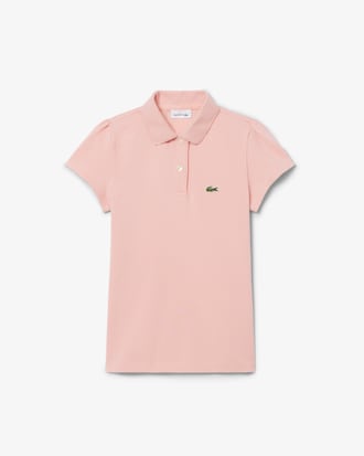 Scalloped Collar Piqu&eacute; Polo Shirt
