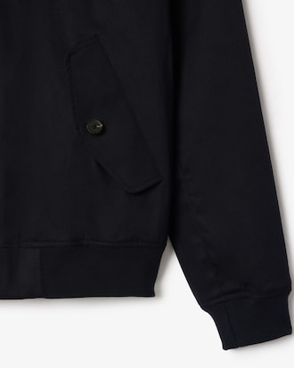 Water-Repellent Twill Harrington Jacket