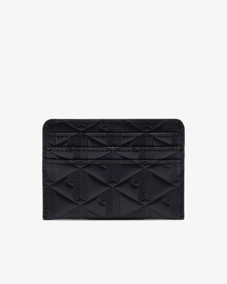 Maheki Embossed Leather Card Holder