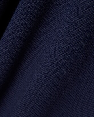 Long Sleeved Petit Piqu&eacute; Polo Shirt