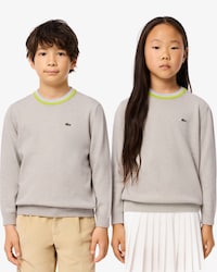 Cotton and Merino Wool Blend Sweater