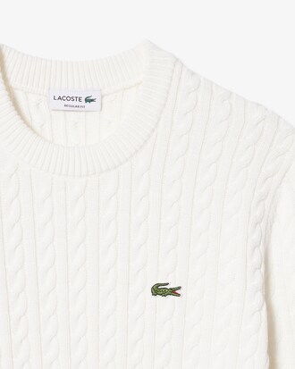 Cable Knit Cotton Sweater