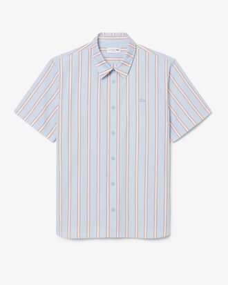 Regular Fit Striped Poplin Shirt