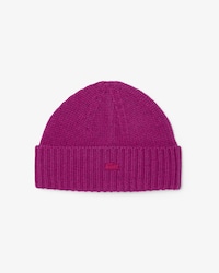 3D Rib Knit Wool Beanie
