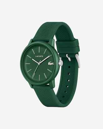 Lacoste.12.12 Move 3 Hands Watch Khaki Silicone