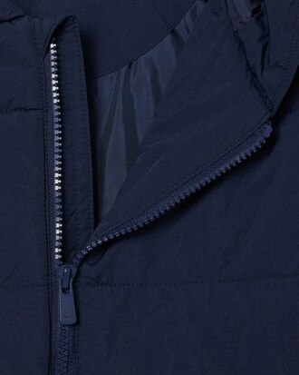 Hooded Taffeta Puffed Jacket