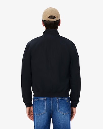 Water-Repellent Twill Harrington Jacket