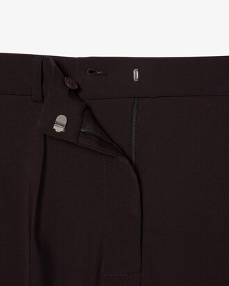 Oversized Wool Blend Pants