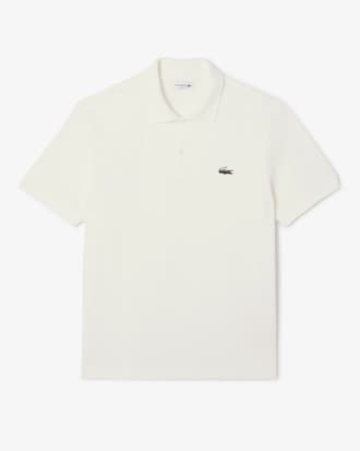 Classic Fit Landscape Crocodile Piqué Polo Shirt