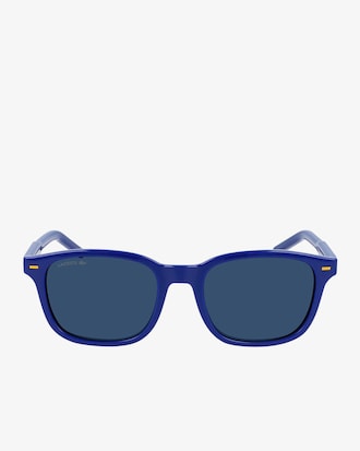 Rubber Line Rectangle Glasses